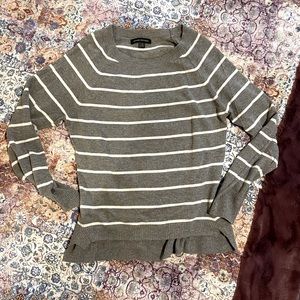 Banana Republic Medium Striped Sweater Merino Wool